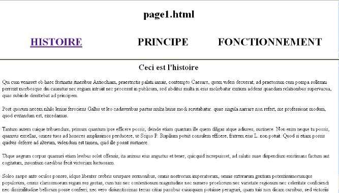 exemple de cadre